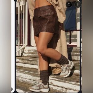 PrettyLittleThing Chocolate Ribbed Socks